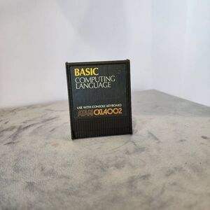 BASIC Computing Language Atari 400/800/XL/XE cartridge (untested)